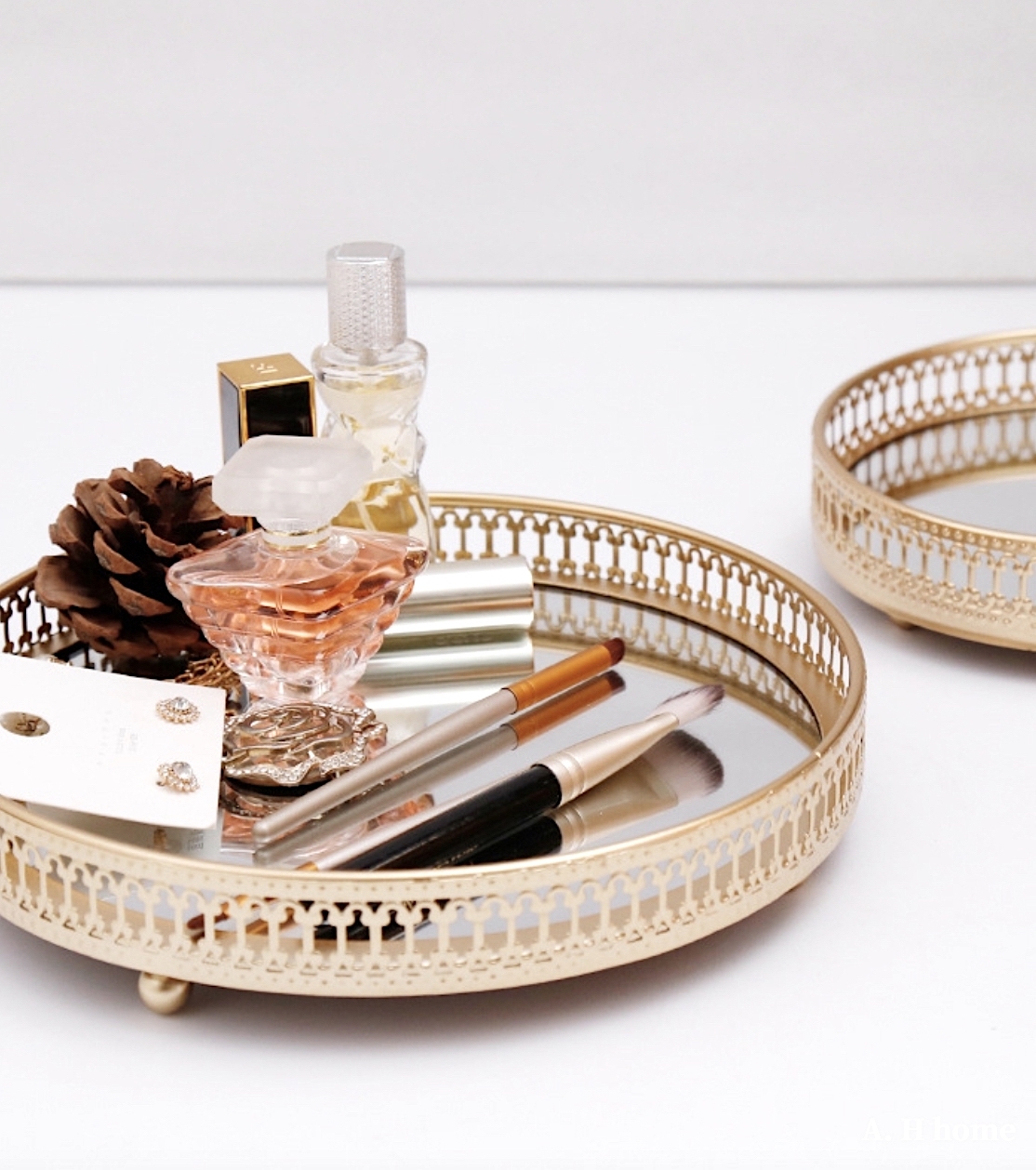 【ＡＨ213】奢華鏡面收納托盤