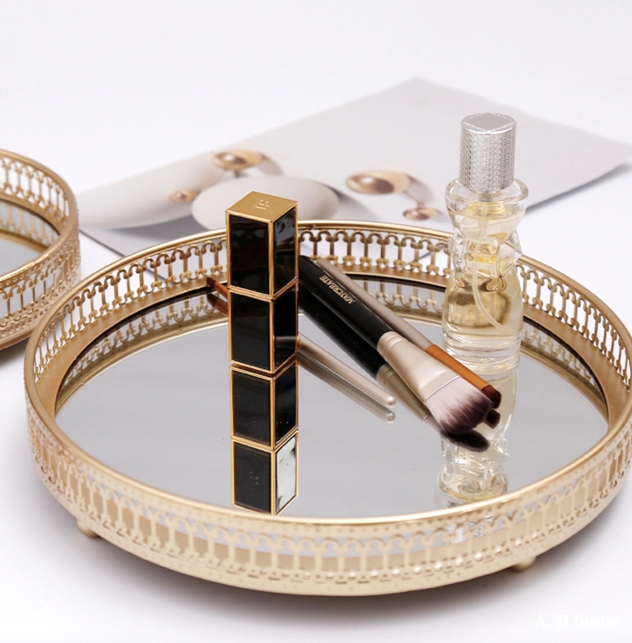 【ＡＨ213】奢華鏡面收納托盤