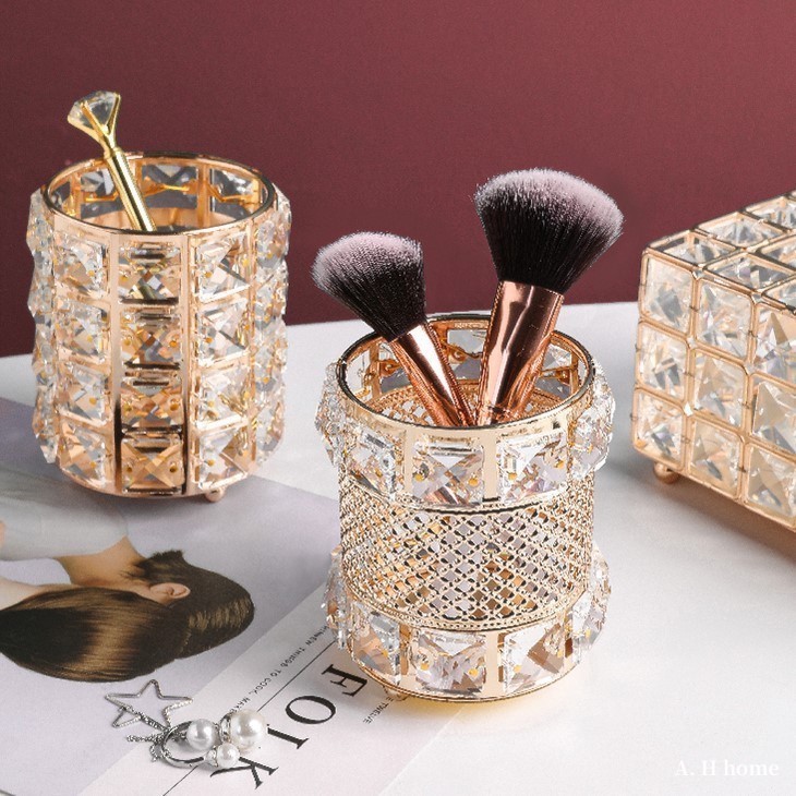 【ＡＨ212】奢華水晶收納筒