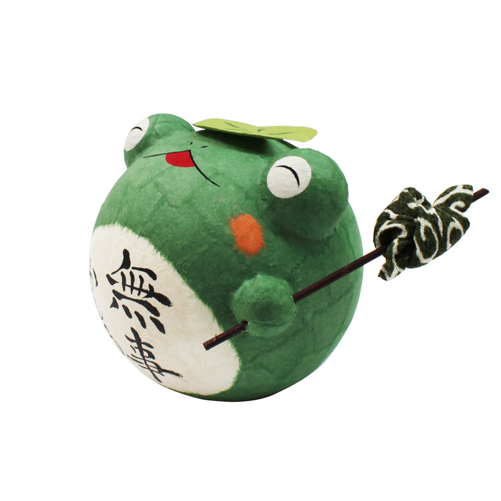 幸福無事青蛙日本手作和紙擺設| moli store 日本家居擺設