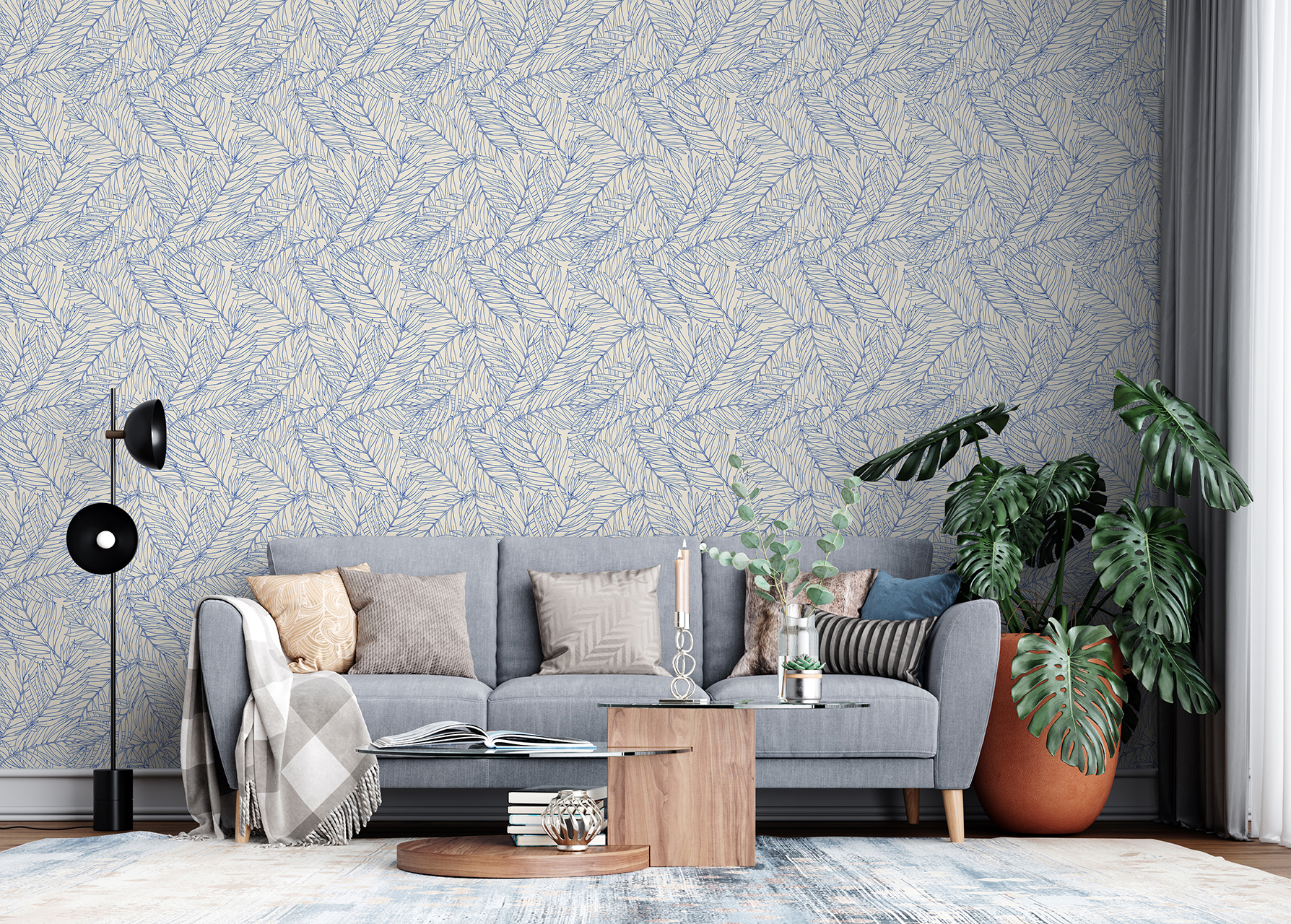 美牆貼貼// 穿梭在葉中(5/10/20片裝)