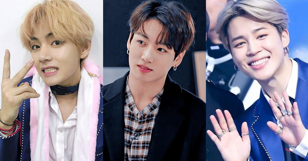 BTS私服中經常出現簡約款圈圈耳飾、素面銀戒，是任何風格都能駕馭的時尚單品。