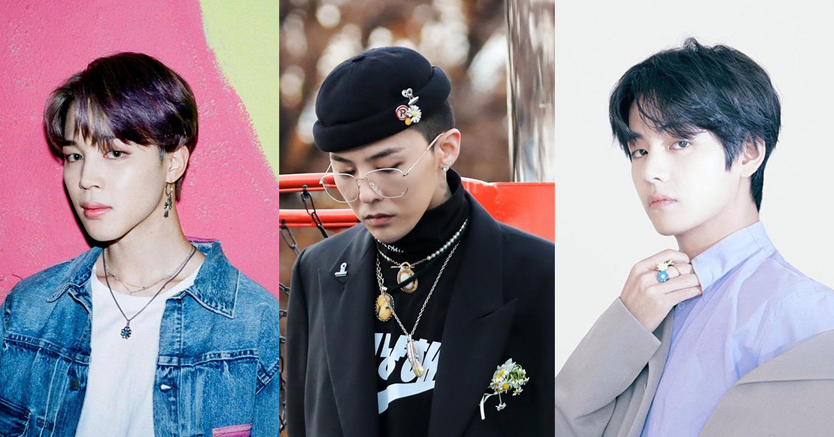 小雛菊單品除了是GD權志龍的愛用款外，BTS配戴後又再次掀起雛菊風潮。