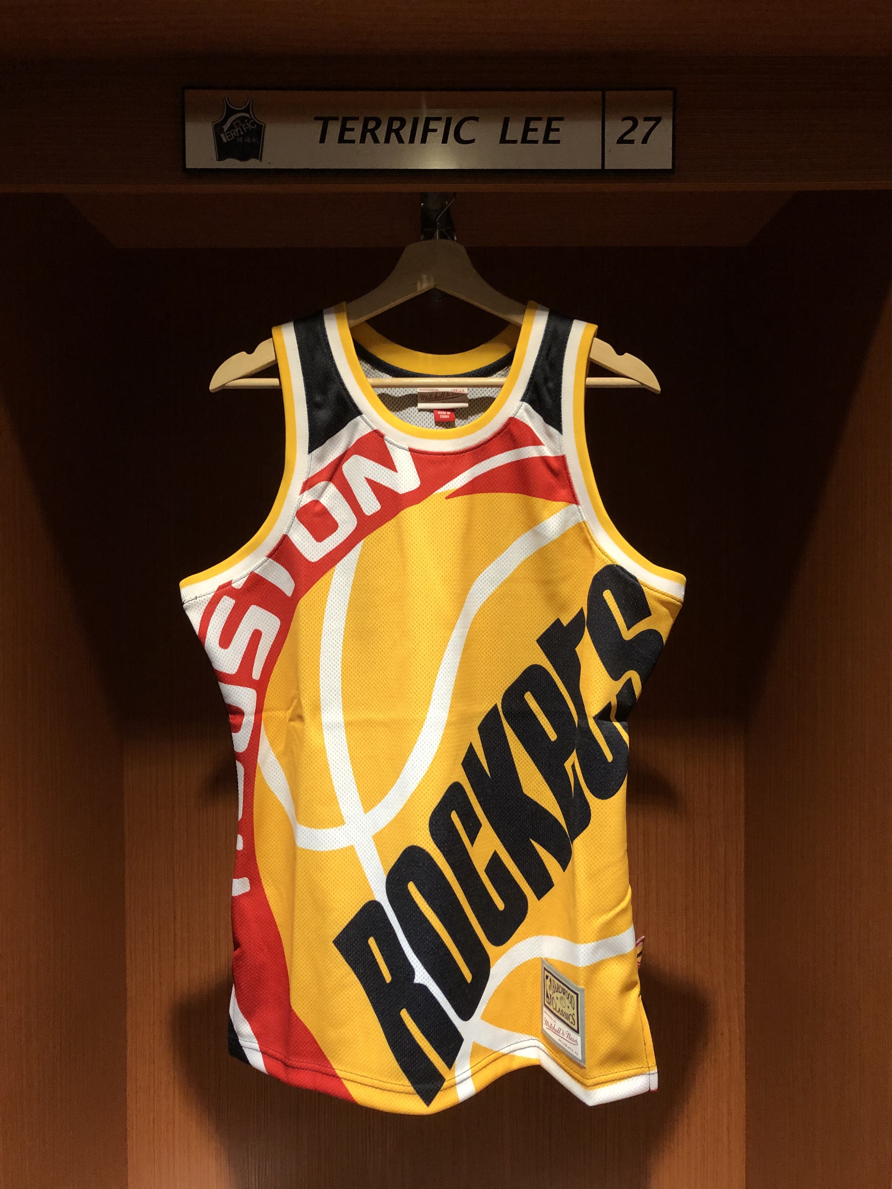 NBA球衣 休士頓火箭黑 M&N Big Face 2.0 Jersey 染印 球衣 全新