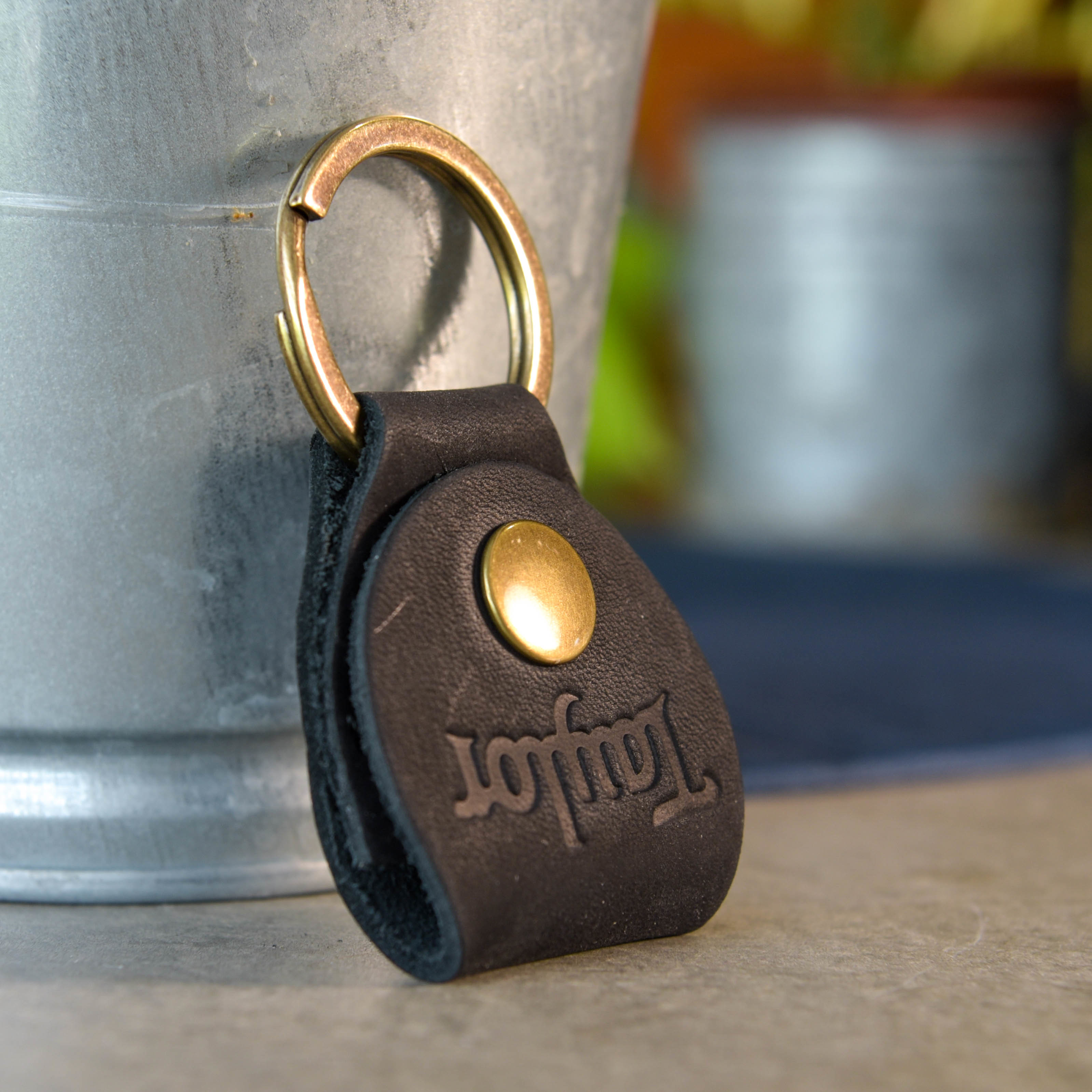 Taylor TKR-06 PICK 皮革鑰匙圈