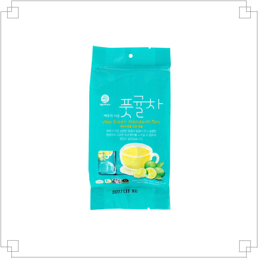 【BK SHOP】濟州島青橘茶(隨手包) 375G