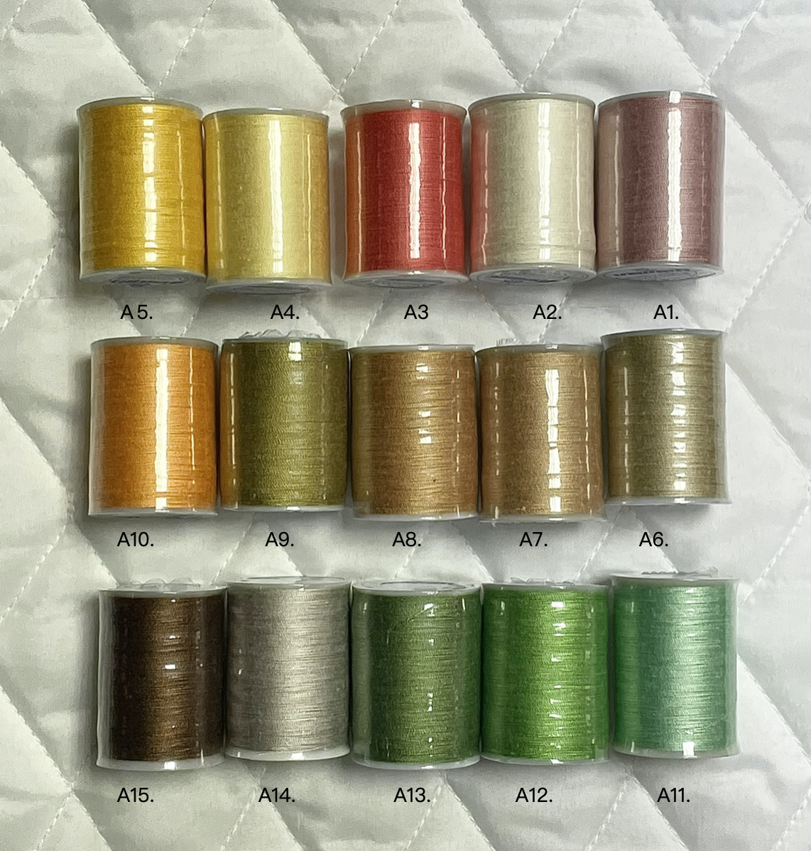 15色車縫線組（A）