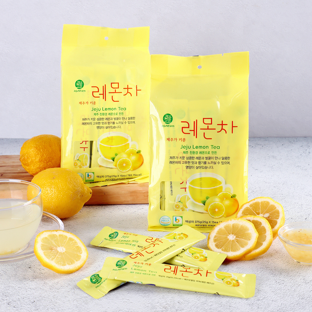 【BK SHOP】濟州島檸檬茶(隨手包) 375G