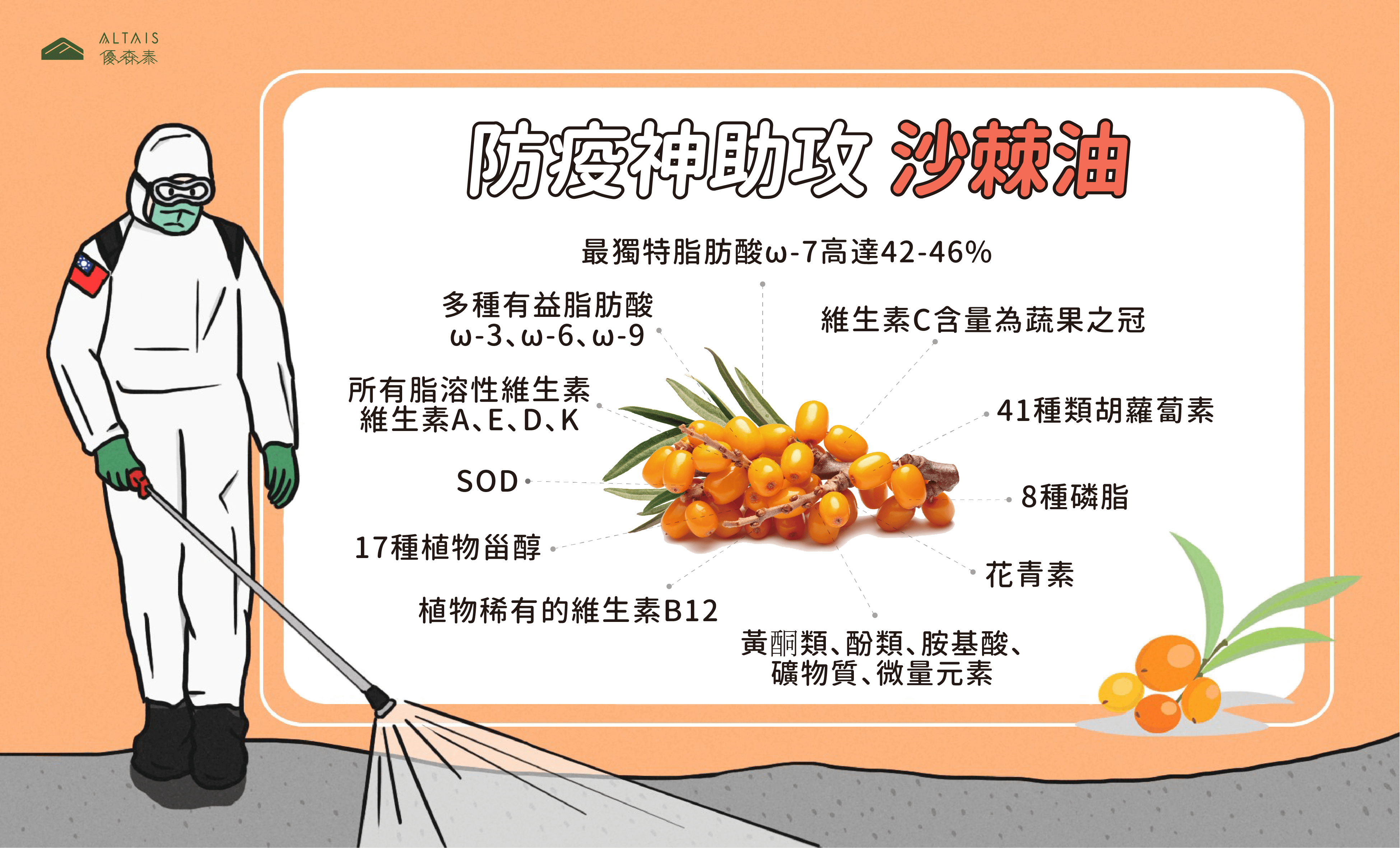 防疫神助攻 沙棘油