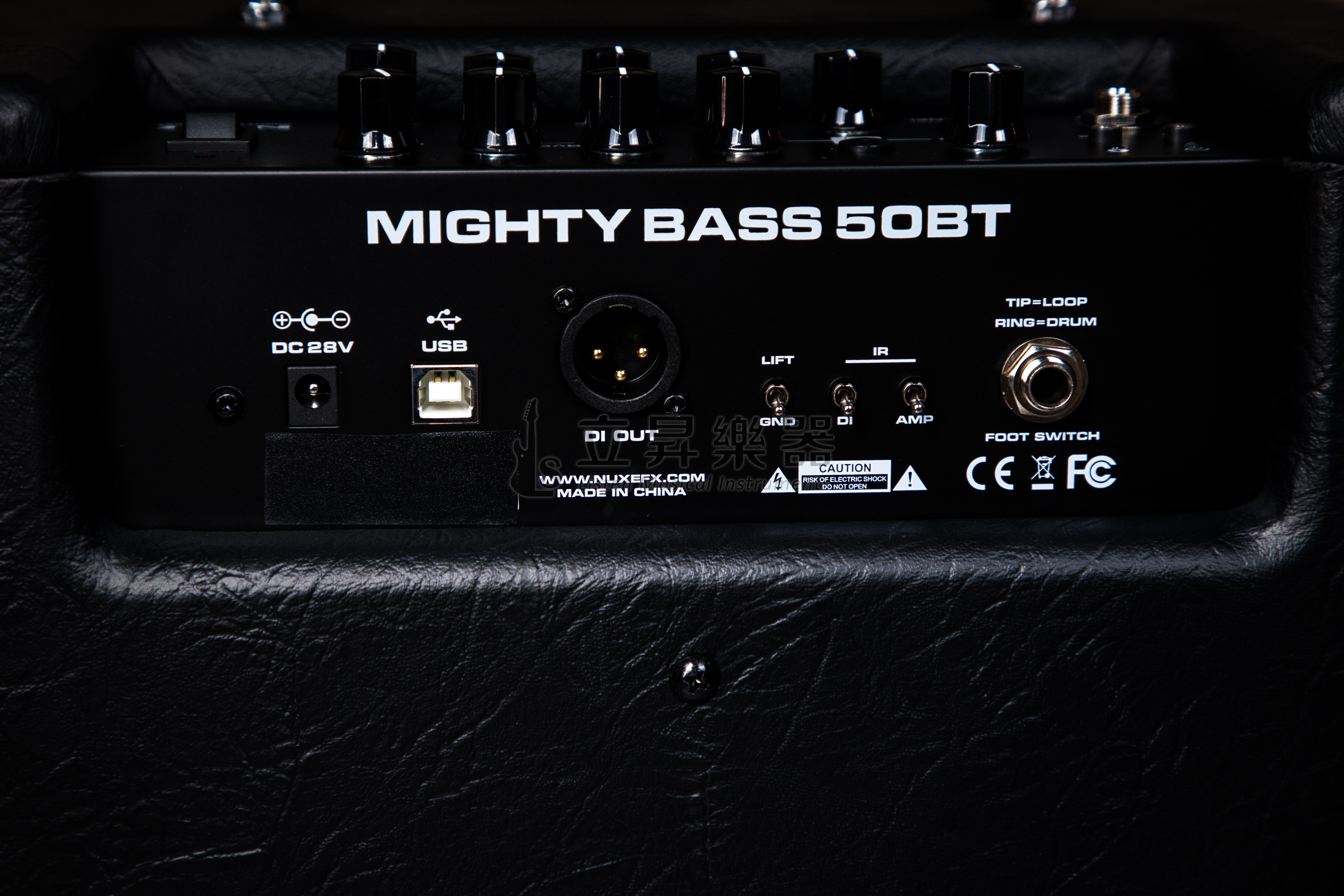 【立昇樂器】NUX Mighty Bass 50BT 貝斯音箱 附NMP-2切換踏板 50W 藍芽 外接藍芽 藍芽播放 連結APP