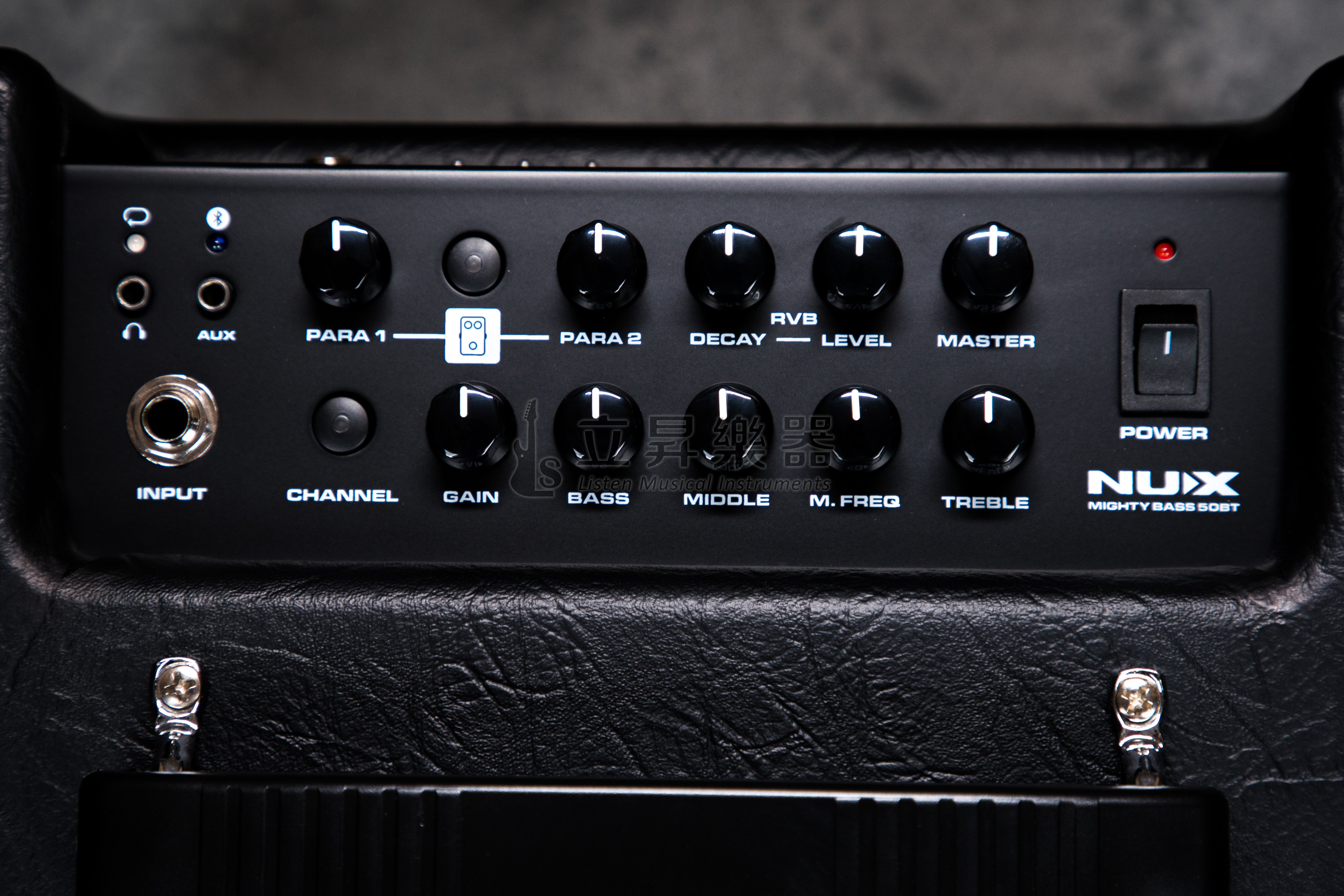 NUX NUX Mighty Bass 50BT 貝斯音箱 附NMP-2切換踏板 50W 藍芽 外接藍芽 藍芽播放 連結APP 第 6 張圖片｜三峽吉他 / Bass