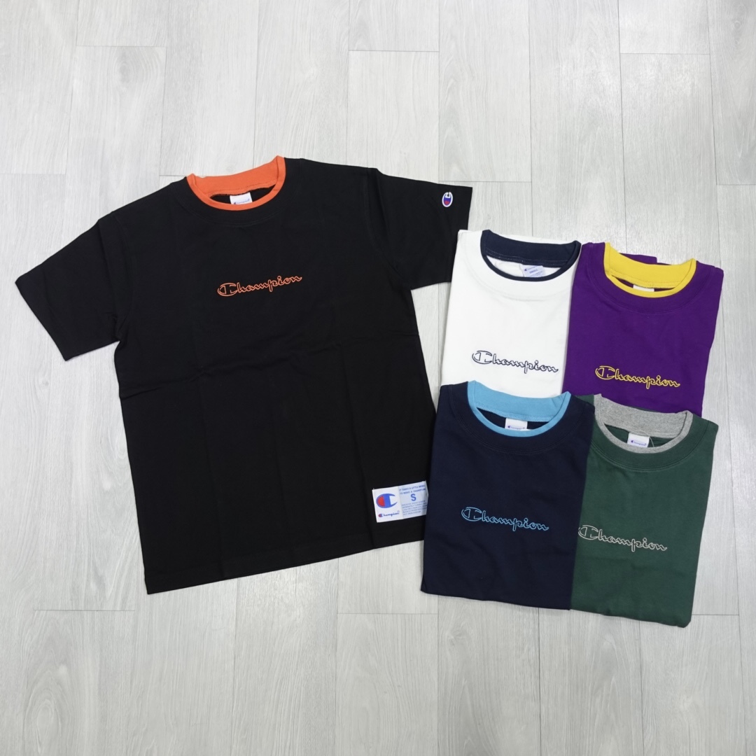 日版Champion 刺繡Logo Tee C3-R307