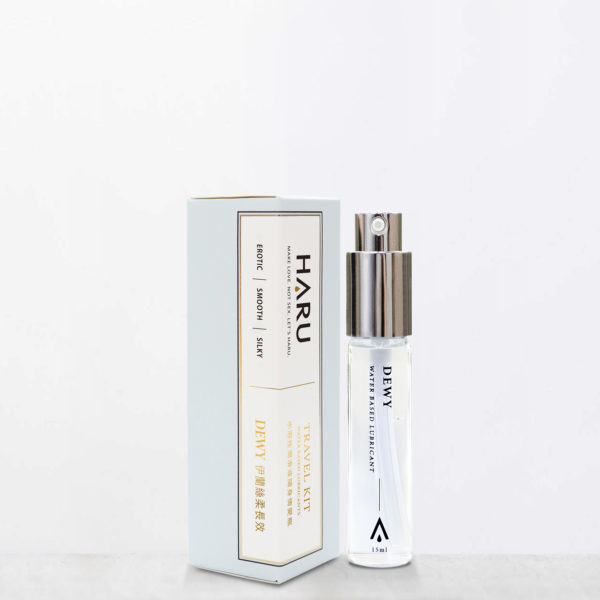 〔水潤持久〕HARU: DEWY  Travel Kit 情慾香氛伊蘭 絲柔潤滑液 旅行裝 （15ml）