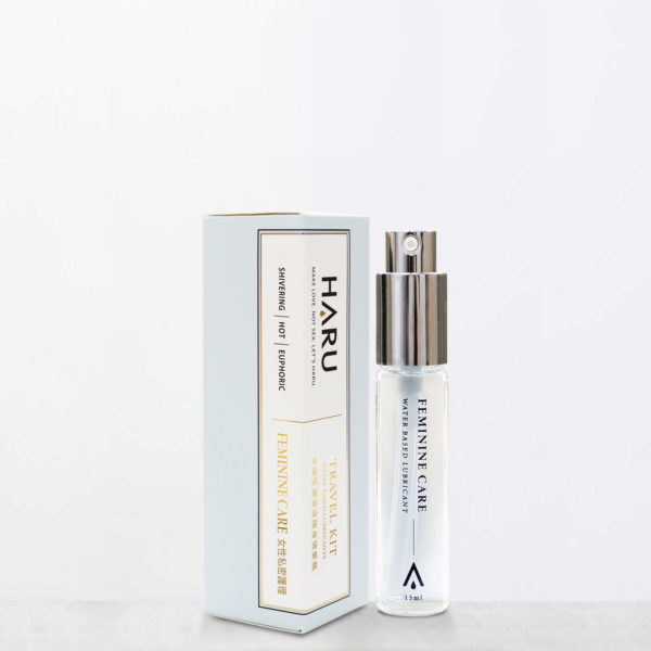 〔防敏抗菌〕HARU: FEMININE CARE Travel Kit 女性私密護理潤滑液 旅行裝（15ml）