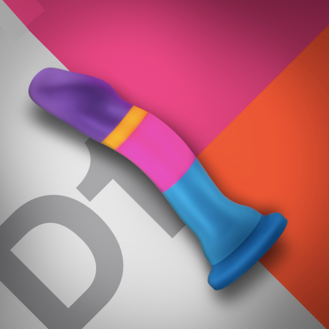 Avant D1 Hot'n'Cool 人手製 矽膠吸盤G點按摩棒