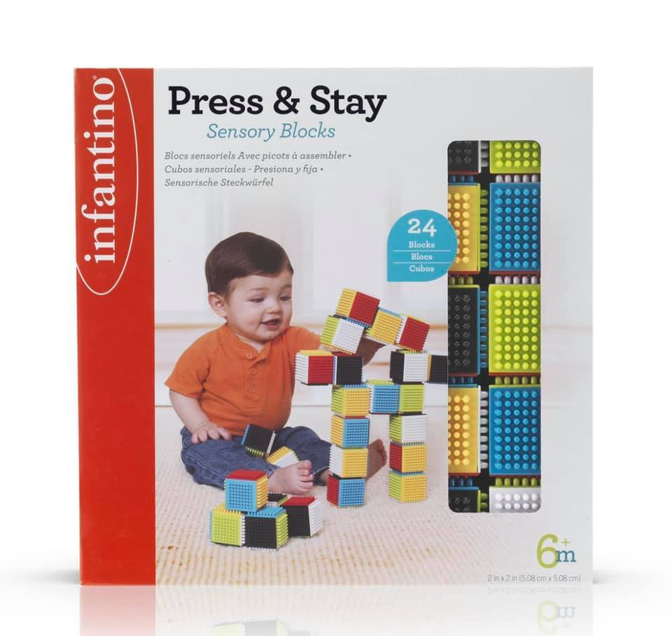 Infantino創意拼合方塊-24件