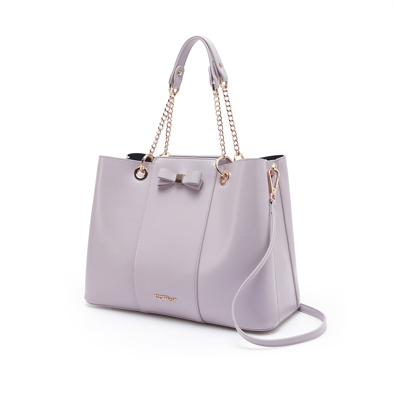 Fancy Bow Bow Top Handle Shoulder Bag
