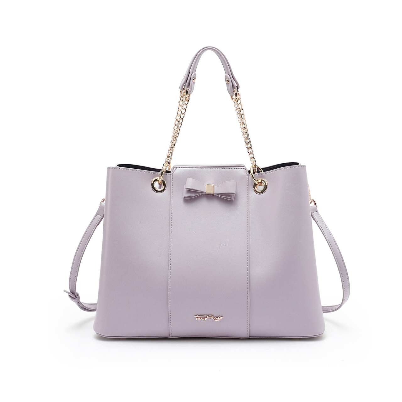 Fancy Bow Bow Top Handle Shoulder Bag