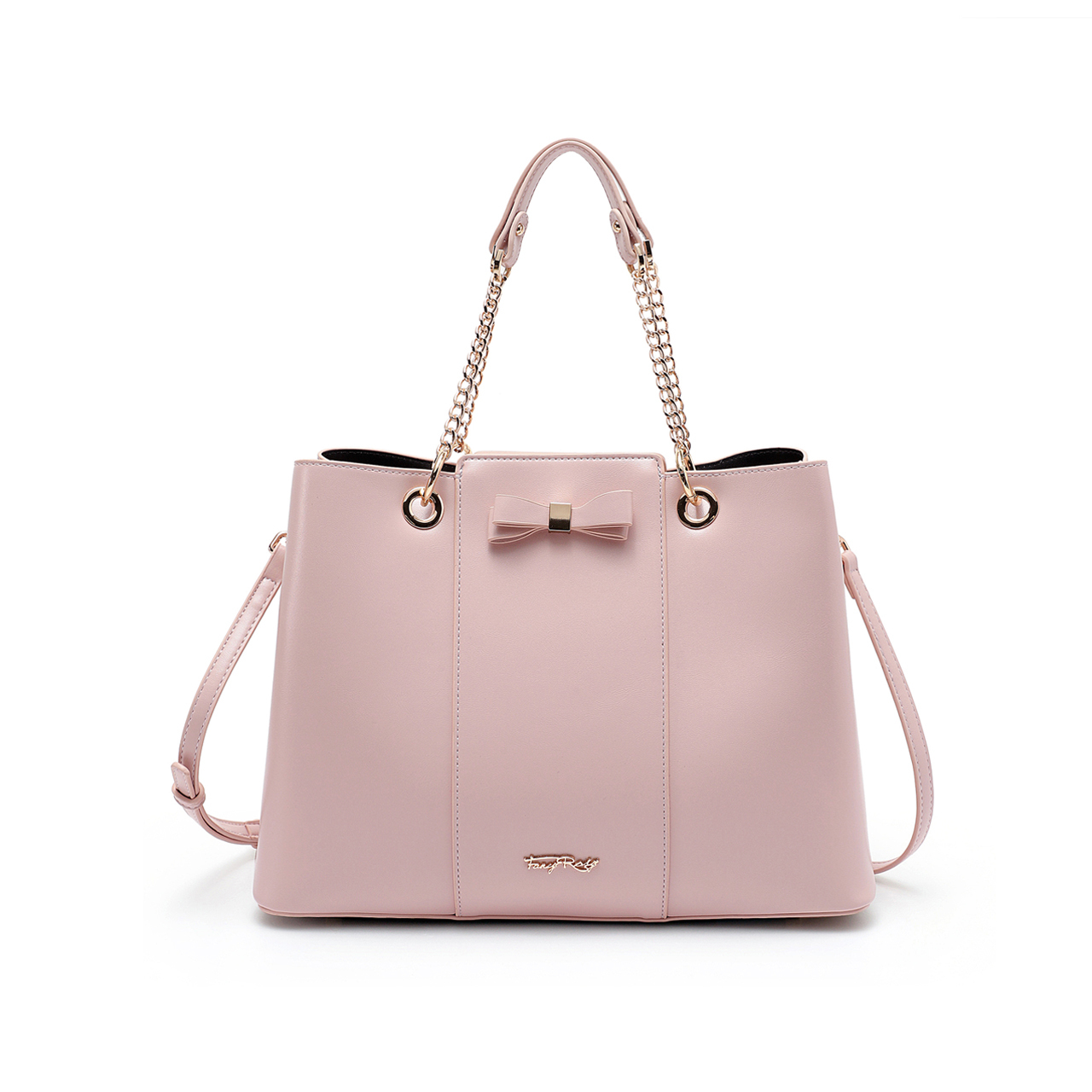 Fancy Bow Bow Top Handle Shoulder Bag