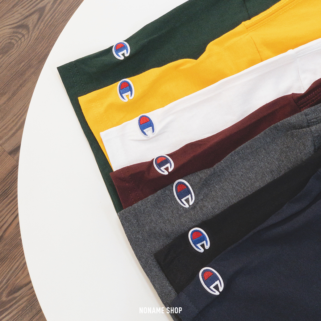 CHAMPION T425 6.1oz 厚磅數 基本款 刺繡Logo 短袖 短Tee