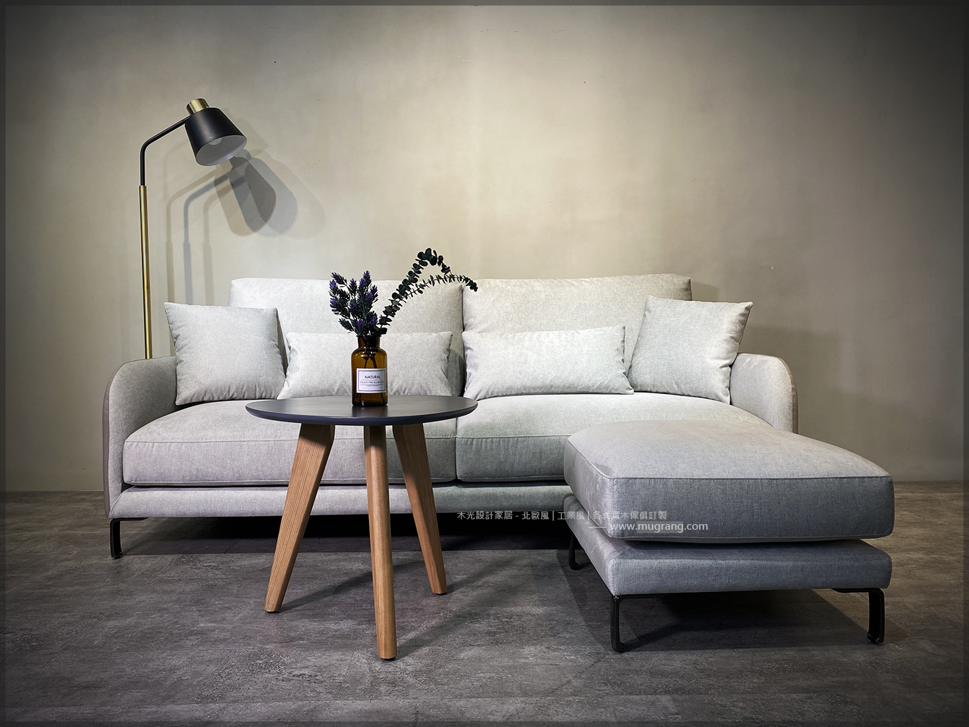 Candice雙色-貓抓布沙發(可訂製)