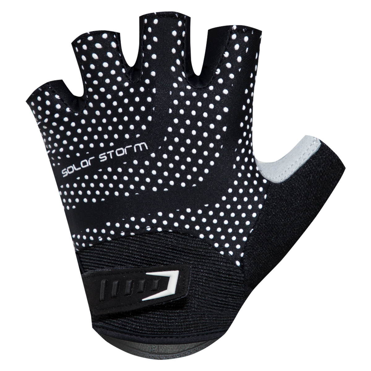 半指手套 暴風 黑白