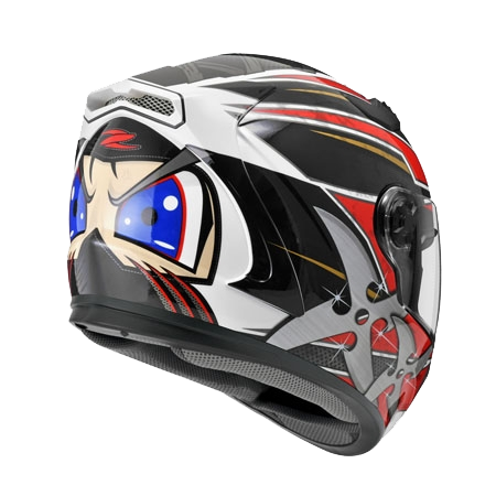 ZEUS ZS-813 彩繪AN35 忍者全罩式安全帽｜安信騎士