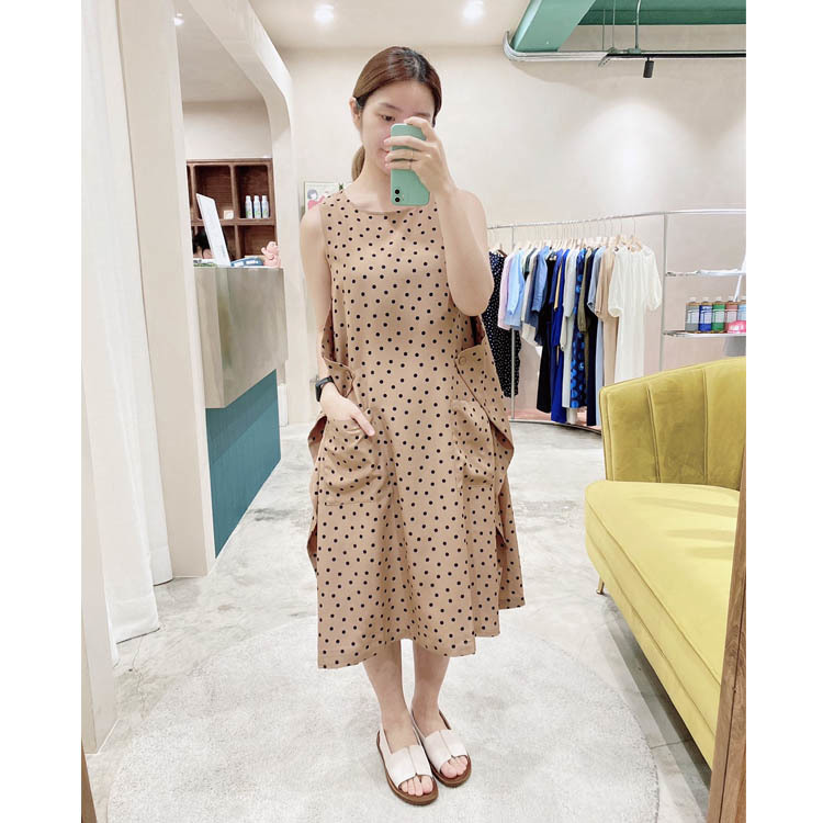 夢遊日記無袖洋裝-午睡