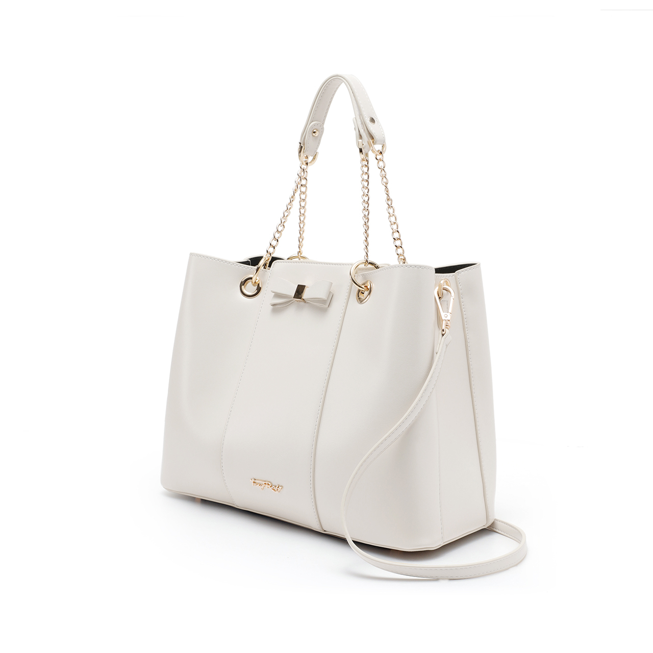 Fancy Bow Bow Top Handle Shoulder Bag
