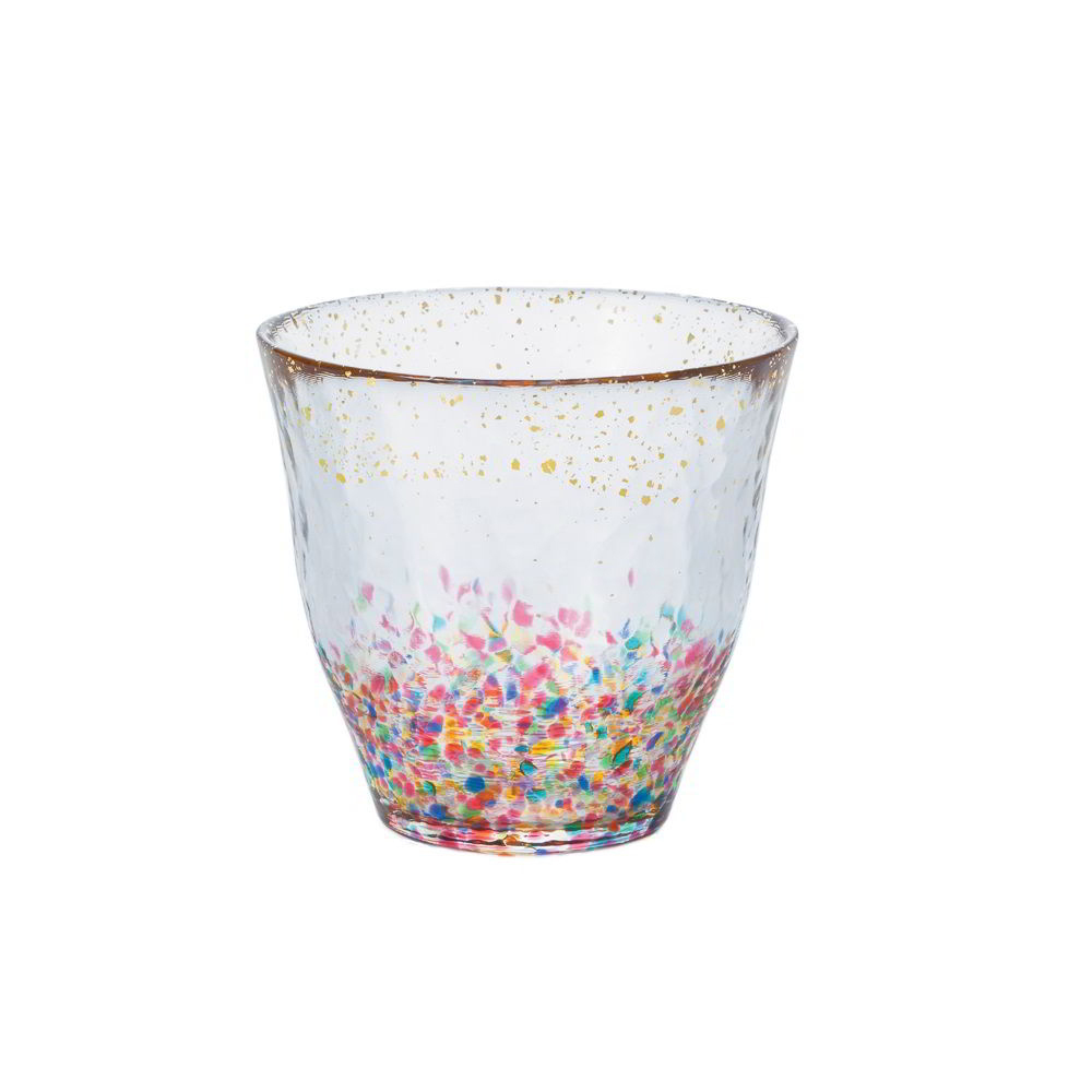 ADERIA 津輕金彩 HANABI 花火 玻璃杯(2隻)