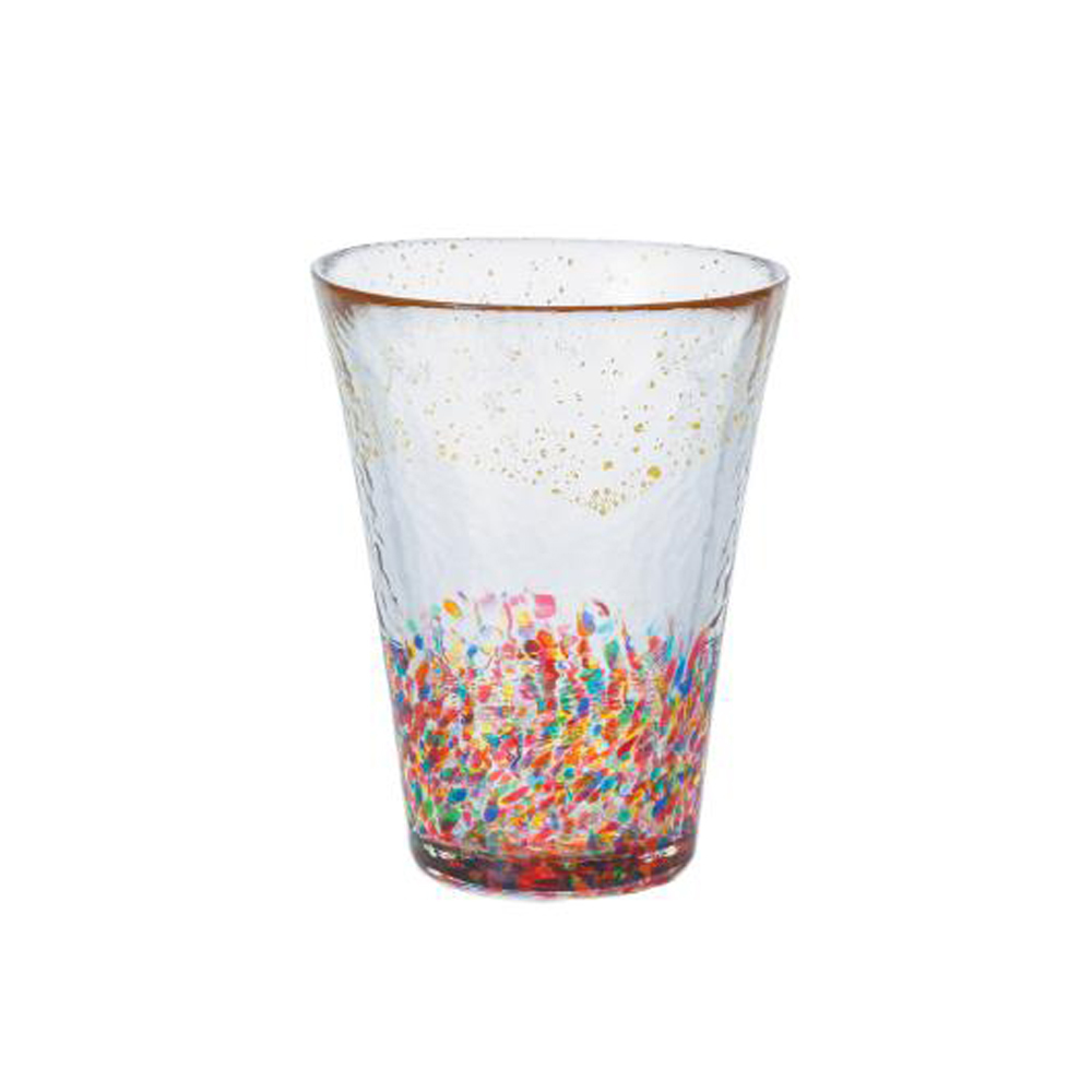 Tsugaru Vidro High Glass Cup Firework Paint｜ADERIA