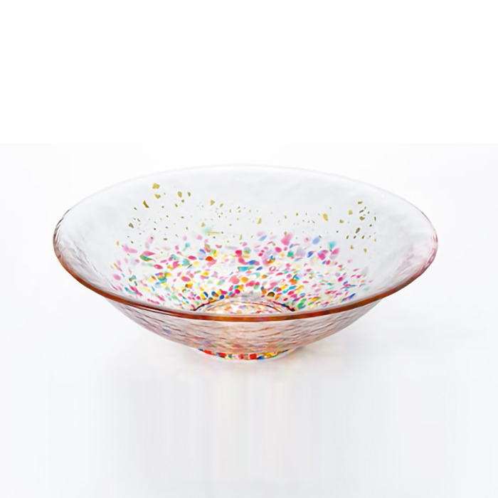 ADERIA 津輕金彩 HANABI 花火 淺碗