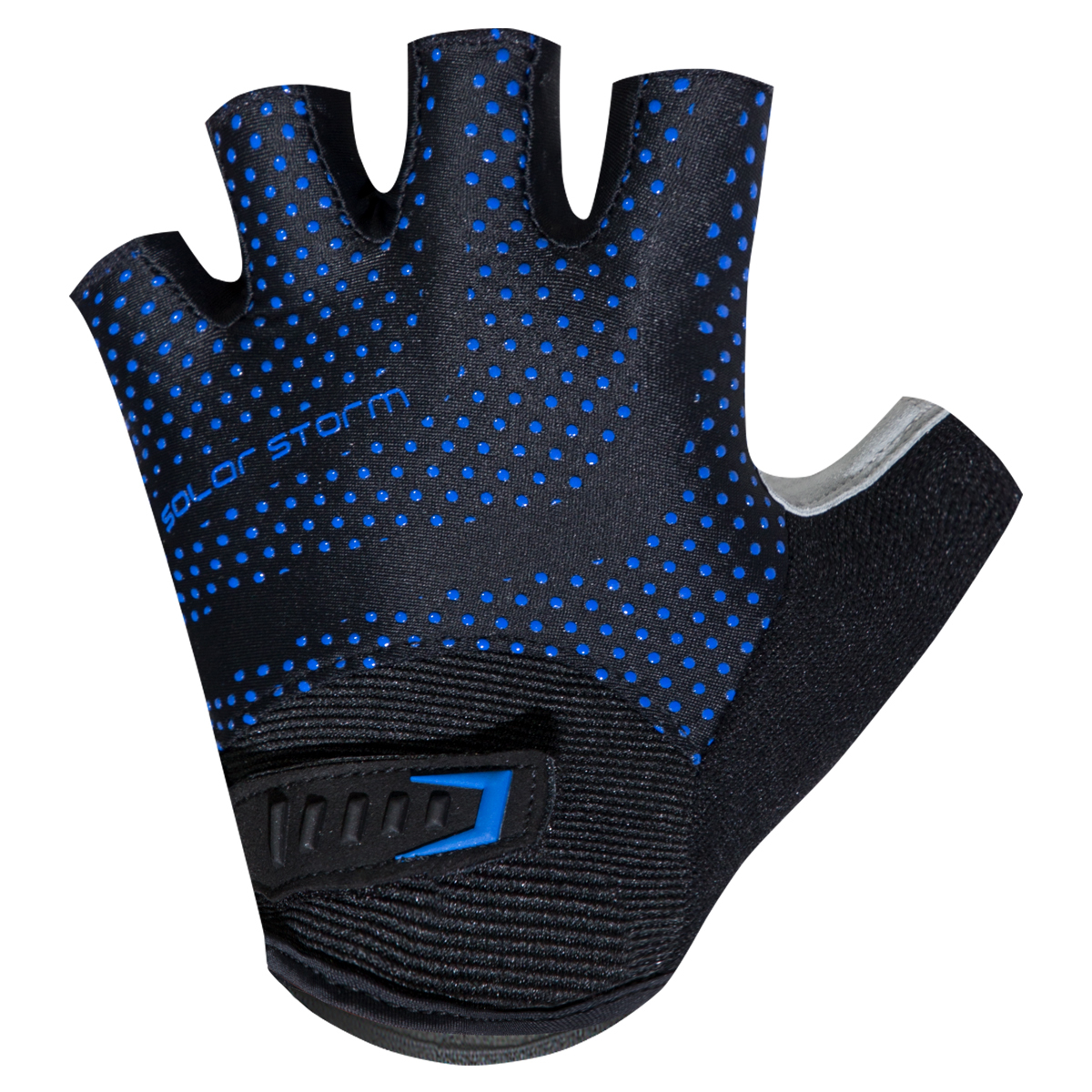 半指手套 暴風 黑藍