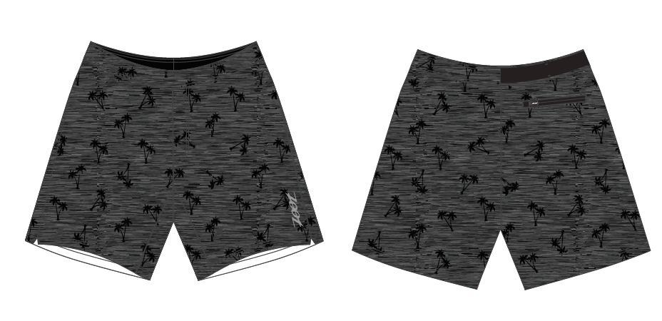 Zoot Heather Palm 5inch Run Short Men