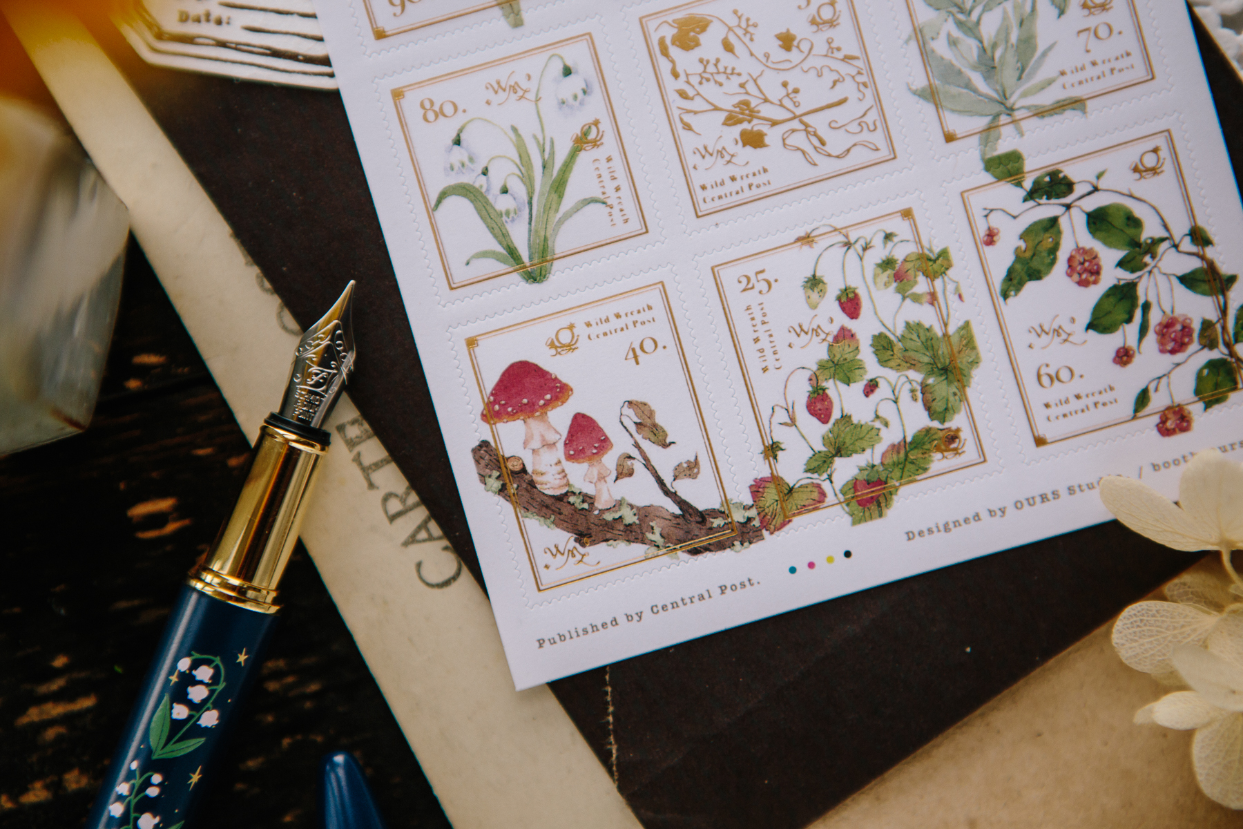 OURS - Wild Wreath 2 Stamp Sticker