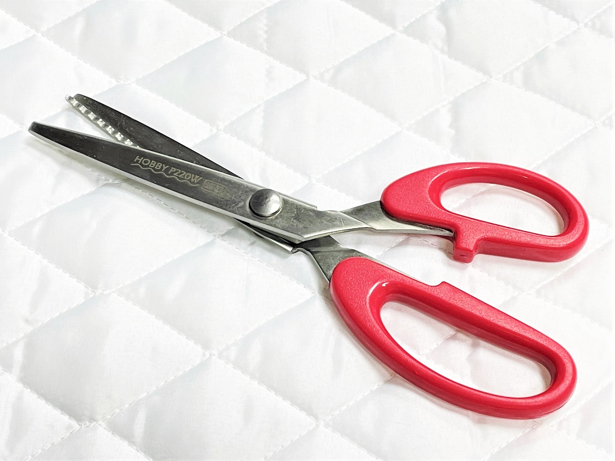 可樂牌 波刃鋸齒剪刀22cm