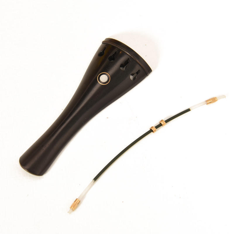 V-V89 小提琴拉弦板 送尾繩 烏木