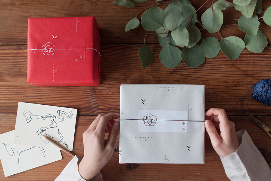 小器LOGO包裝紙-白底(JW)