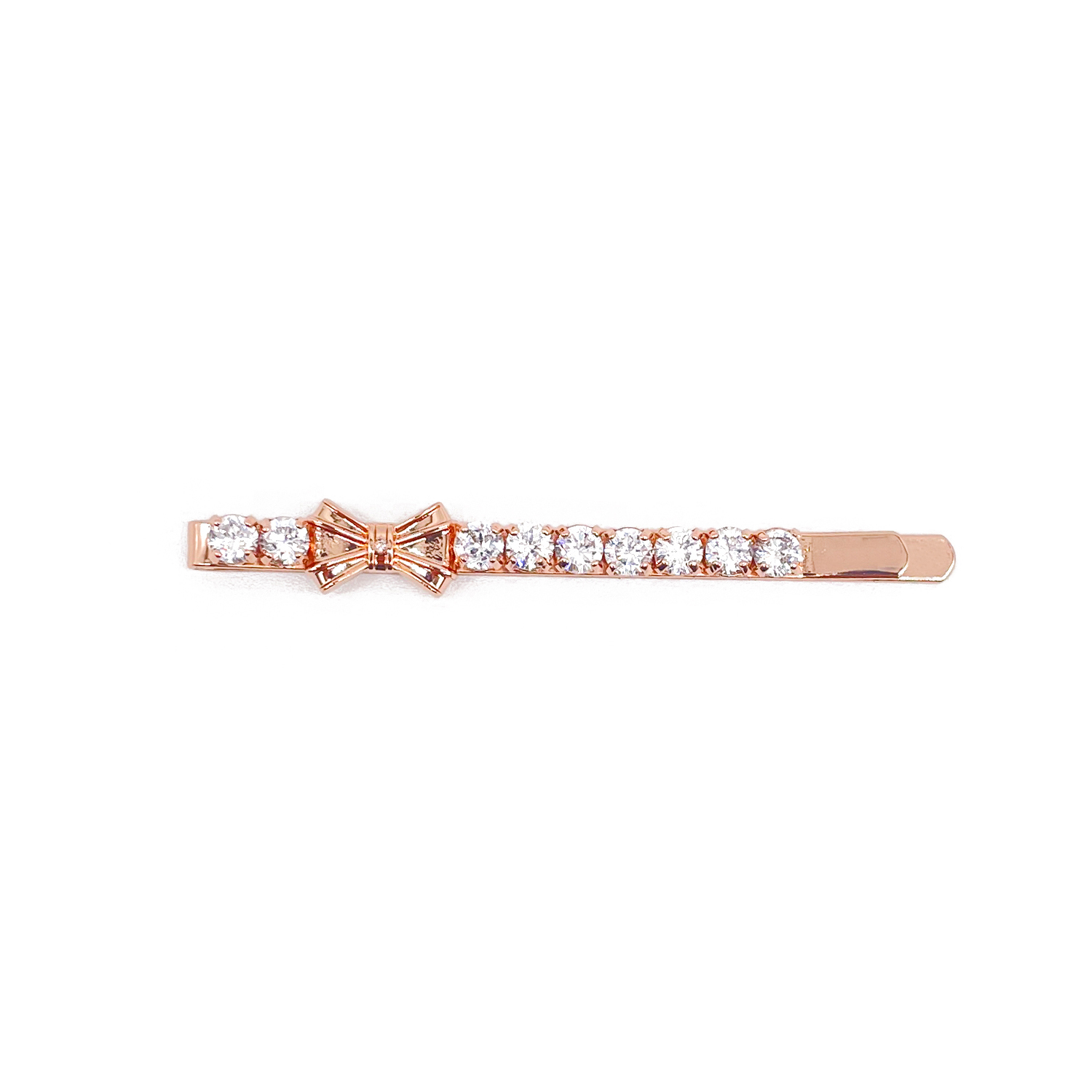 Bow Bow Crystal Hair Clip