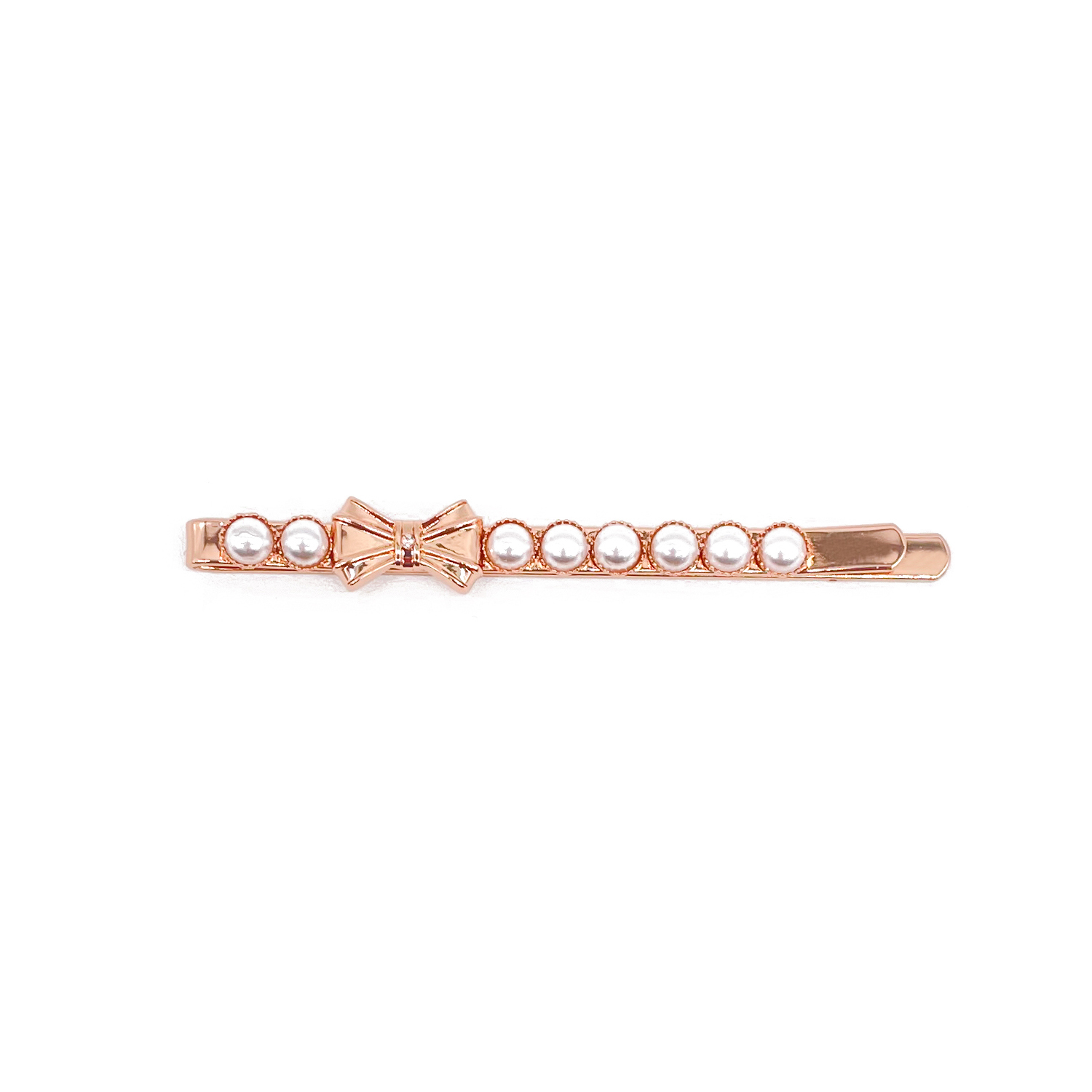 Bow Bow Crystal Hair Clip