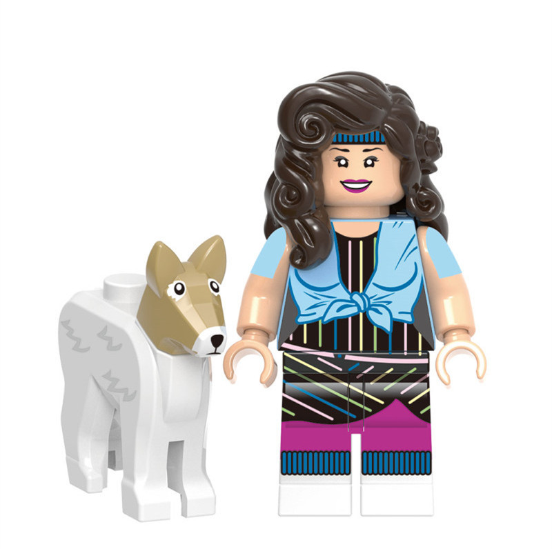 Agnes with Sparky Wandavision Avengers Custom Marvel Super Heroes Minifigs Minifigures Fit Lego X1651