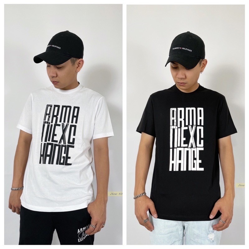 Armani Exchange AX 排字大Logo 短袖T恤 短T