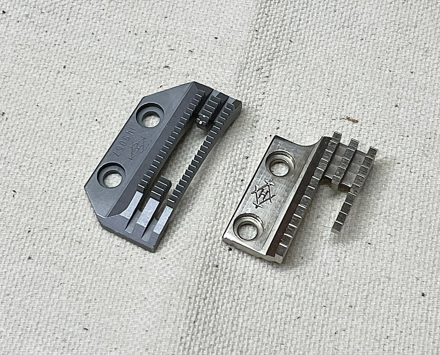 工業平車使用3排&4排送布齒