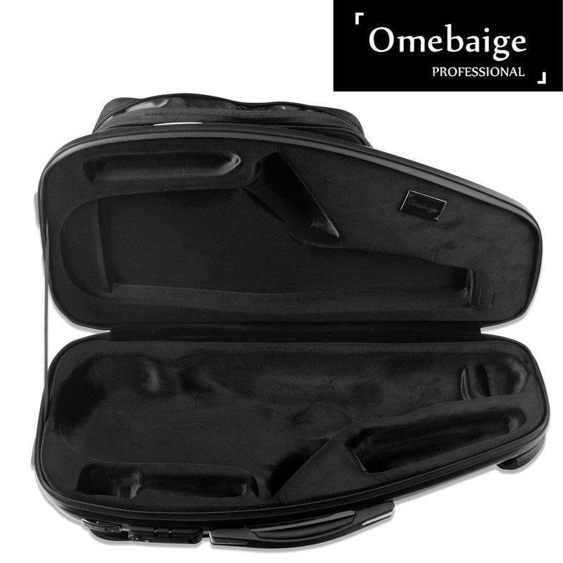 NG福利品 Omebaige  02-ASC 高級三角 中音薩克斯風 琴盒 防水防撞小叮噹的店