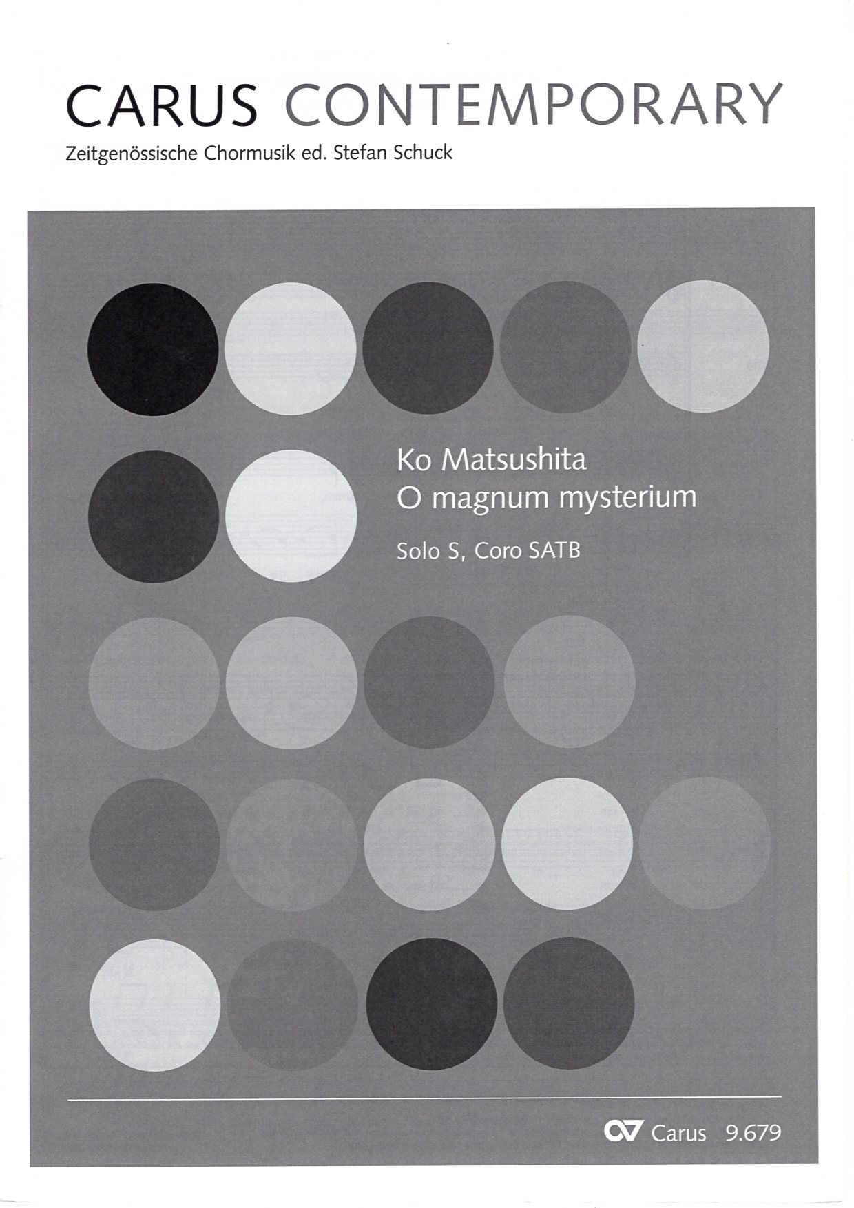 【混聲四部】《O magnum mysterium》