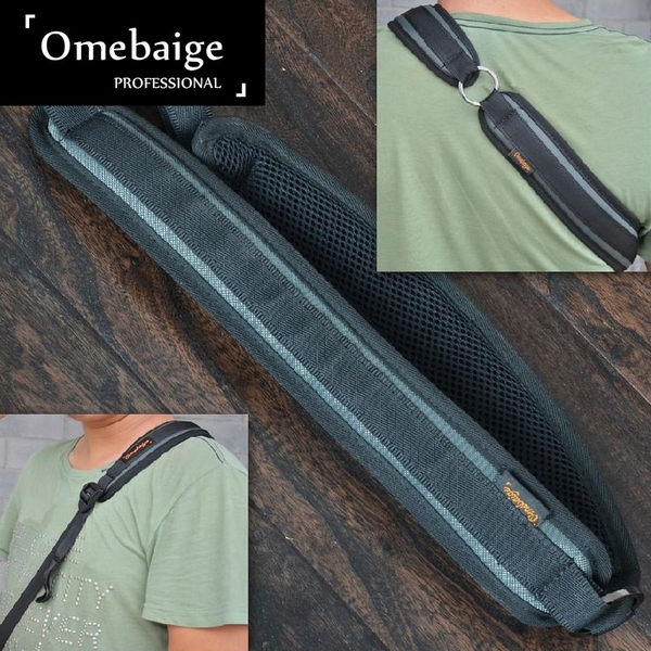 全新 Omebaige BGAC25 高級 加厚 薩克斯風 斜肩 背帶 超柔布料 安全耐用扣環