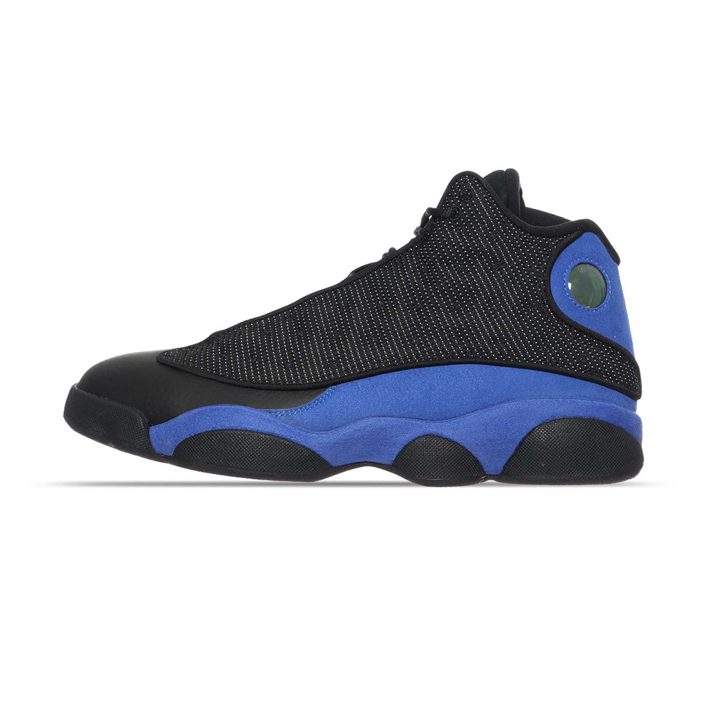 Nike Air Jordan 13 Retro Hyper Royal男黑藍反光貓眼籃球鞋41...