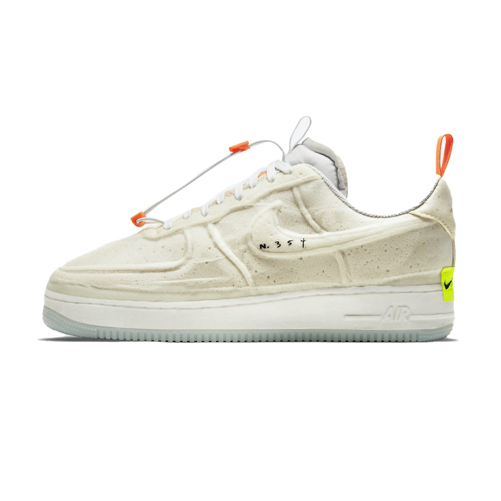 Nike AF1 Experimental 男女米白經典特殊鞋面休閒鞋CV1754100