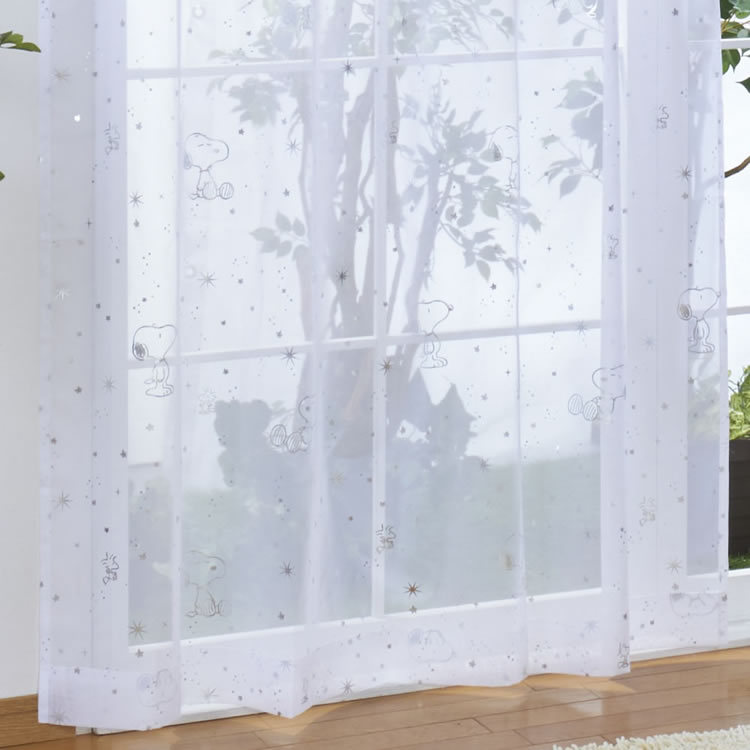 21147-SN Snoopy 星空窗紗 (一套2塊) #JP-BD21-KO-6