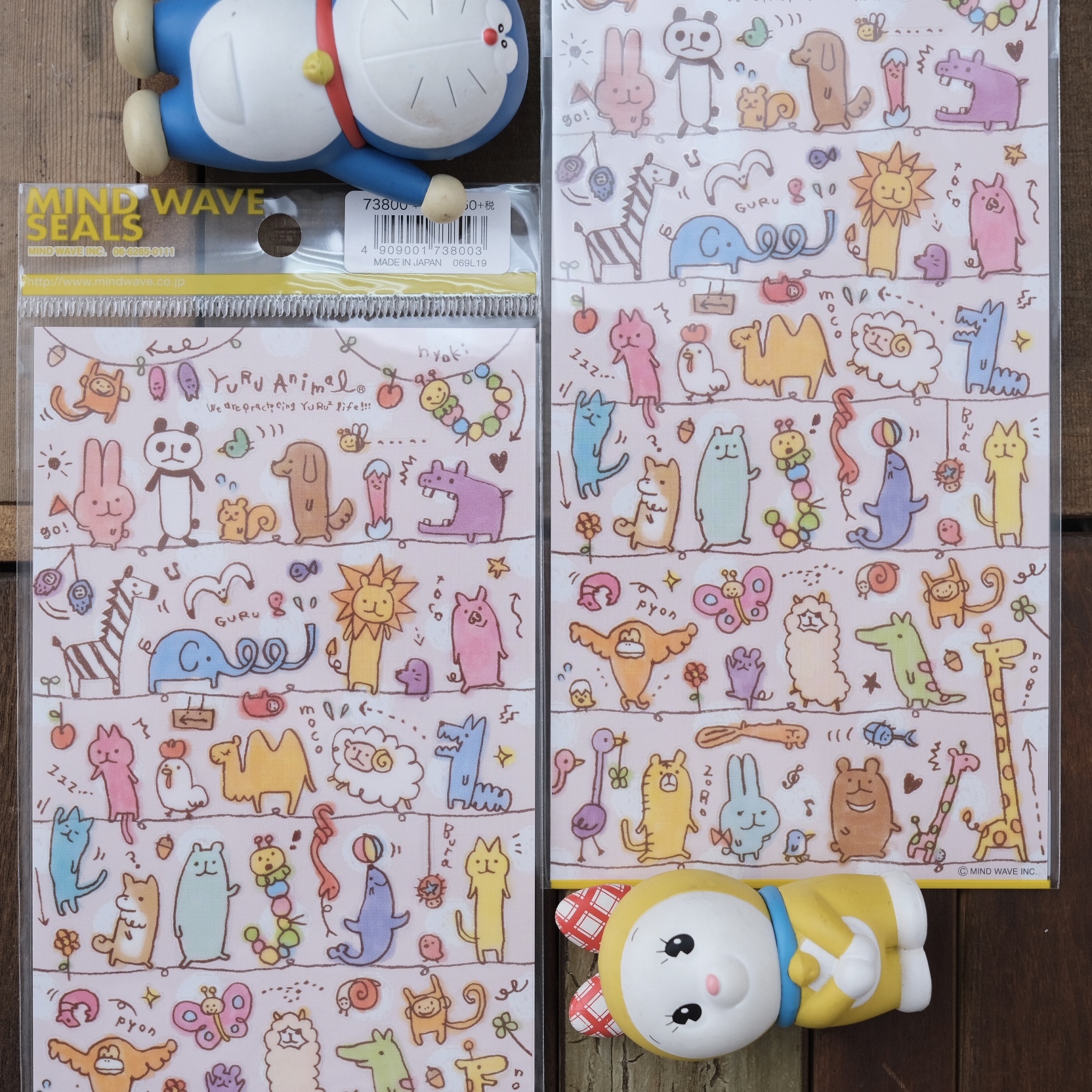 MIND WAVE SEALS 手帳貼紙 (早期經典款)